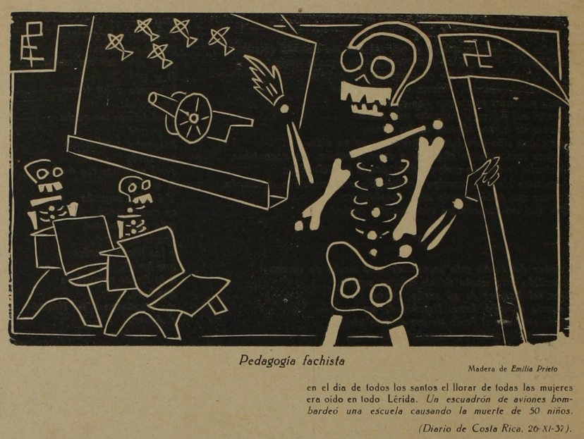 Mujeres conscientes y barbarie fascista